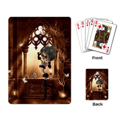 Little Dark Fairy In The Night Playing Cards Single Design (rectangle) by FantasyWorld7