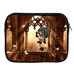 Little Dark Fairy In The Night Apple Ipad 2/3/4 Zipper Cases by FantasyWorld7