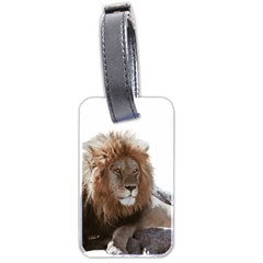 Lion s Focus Luggage Tag (two Sides)