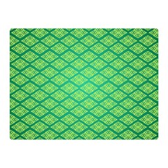 Pattern Texture Geometric Green Double Sided Flano Blanket (mini)  by Mariart