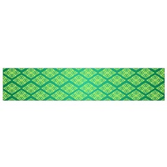 Pattern Texture Geometric Green Small Flano Scarf by Mariart