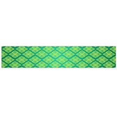 Pattern Texture Geometric Green Large Flano Scarf 