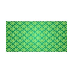 Pattern Texture Geometric Green Yoga Headband by Mariart