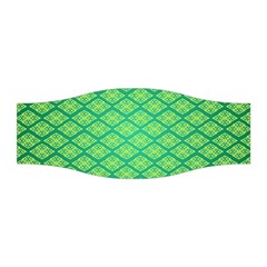 Pattern Texture Geometric Green Stretchable Headband by Mariart