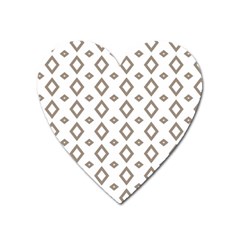 Background Texture Triangle Heart Magnet by HermanTelo