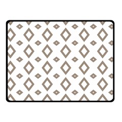 Background Texture Triangle Fleece Blanket (small)