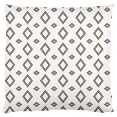 Background Texture Triangle Large Cushion Case (two Sides) by HermanTelo