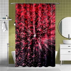 Abstract Background Wallpaper Shower Curtain 48  X 72  (small) 