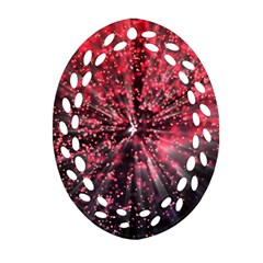 Abstract Background Wallpaper Ornament (oval Filigree)