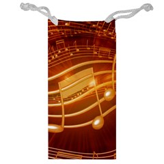 Music Notes Sound Musical Love Jewelry Bag