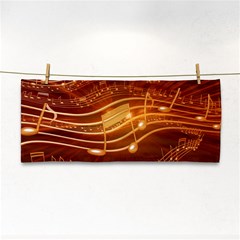 Music Notes Sound Musical Love Hand Towel