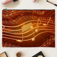 Music Notes Sound Musical Love Cosmetic Bag (xxxl)