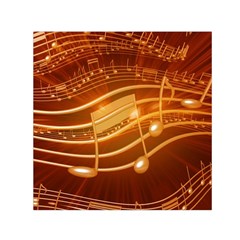 Music Notes Sound Musical Love Small Satin Scarf (square)