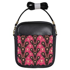 Background Abstract Pattern Girls Sling Bag