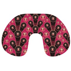 Background Abstract Pattern Travel Neck Pillow