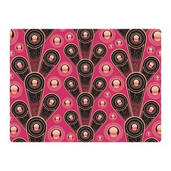 Background Abstract Pattern Double Sided Flano Blanket (mini) 