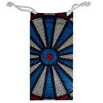 Darts Throw Jewelry Bag Back