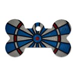 Darts Throw Dog Tag Bone (One Side) Front