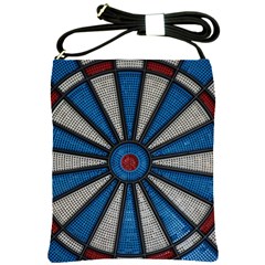 Darts Throw Shoulder Sling Bag by HermanTelo