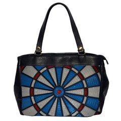 Darts Throw Oversize Office Handbag (2 Sides)