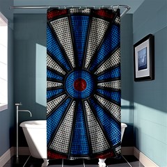 Darts Throw Shower Curtain 36  X 72  (stall) 