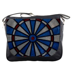 Darts Throw Messenger Bag by HermanTelo