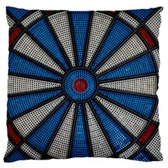 Darts Throw Large Cushion Case (one Side)