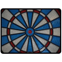 Darts Throw Double Sided Fleece Blanket (large) 