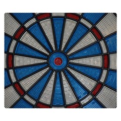 Darts Throw Double Sided Flano Blanket (small) 