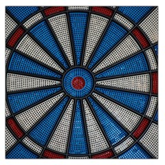 Darts Throw Large Satin Scarf (square)