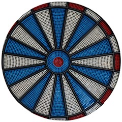 Darts Throw Wooden Puzzle Round