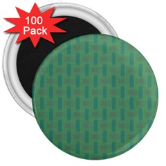 Pattern Background Blure 3  Magnets (100 Pack)