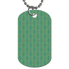 Pattern Background Blure Dog Tag (two Sides)