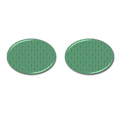 Pattern Background Blure Cufflinks (oval)