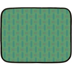 Pattern Background Blure Fleece Blanket (mini) by HermanTelo