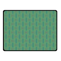 Pattern Background Blure Double Sided Fleece Blanket (small) 