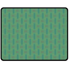 Pattern Background Blure Double Sided Fleece Blanket (medium) 