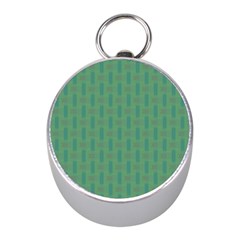 Pattern Background Blure Mini Silver Compasses