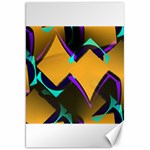 Geometric Gradient Psychedelic Canvas 20  x 30  19.62 x28.9  Canvas - 1