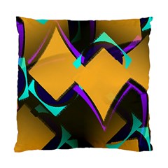 Geometric Gradient Psychedelic Standard Cushion Case (one Side)