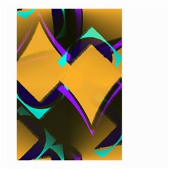 Geometric Gradient Psychedelic Small Garden Flag (two Sides)