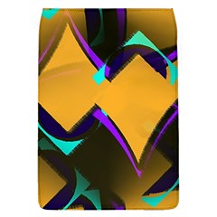 Geometric Gradient Psychedelic Removable Flap Cover (l)