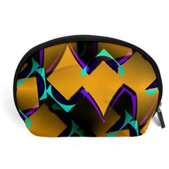 Geometric Gradient Psychedelic Accessory Pouch (large)