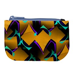 Geometric Gradient Psychedelic Large Coin Purse