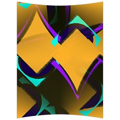 Geometric Gradient Psychedelic Back Support Cushion by HermanTelo