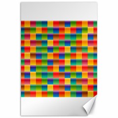 Background Colorful Abstract Canvas 24  X 36 