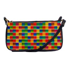 Background Colorful Abstract Shoulder Clutch Bag