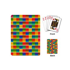 Background Colorful Abstract Playing Cards Single Design (mini)