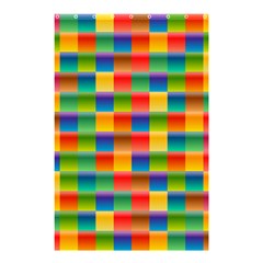 Background Colorful Abstract Shower Curtain 48  X 72  (small)  by HermanTelo