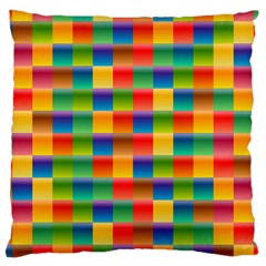 Background Colorful Abstract Large Cushion Case (two Sides)